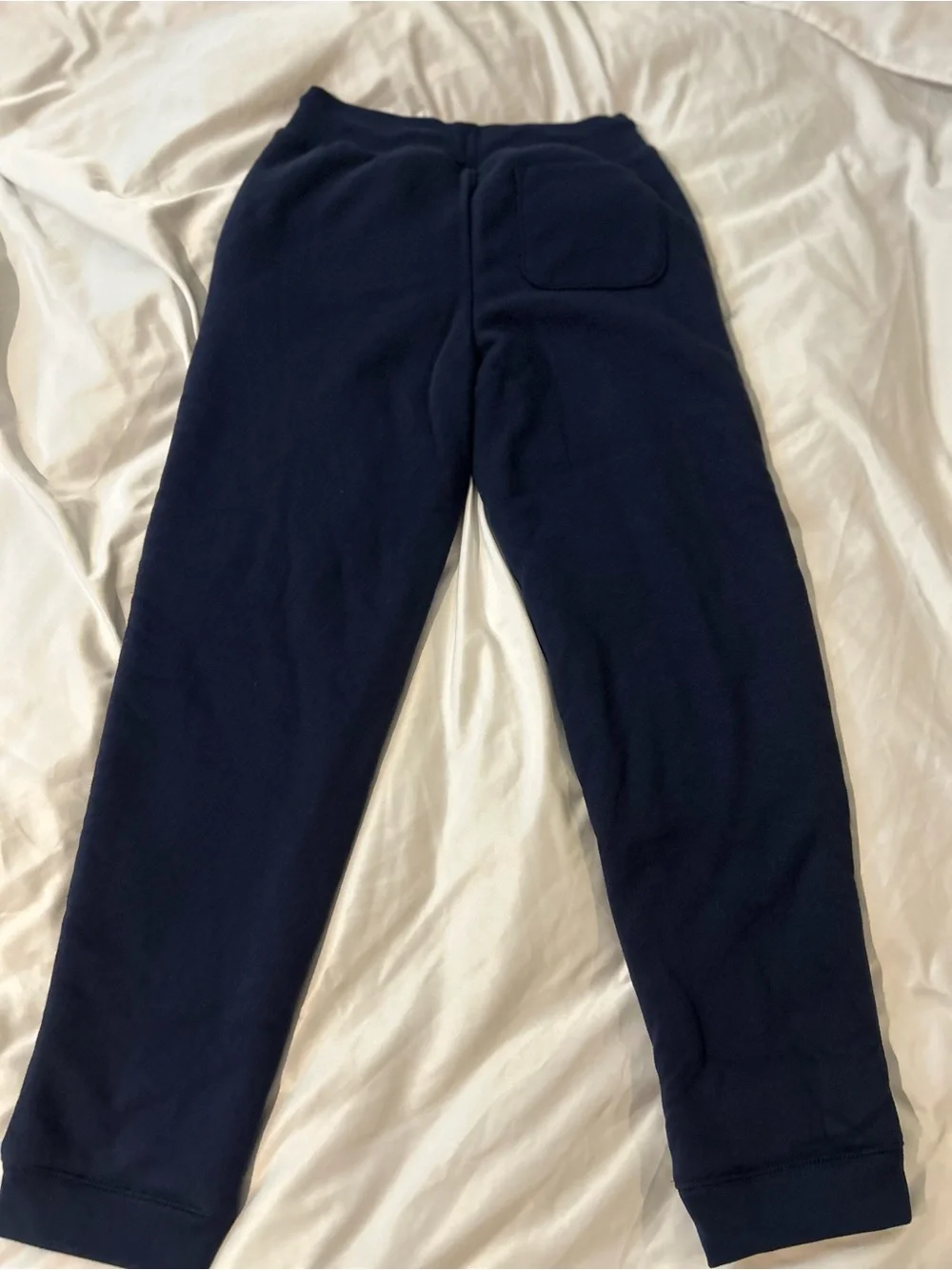 GAP Navy Sherpa Lined Jogger Sweatpants Kids Blue Cozy Fleece